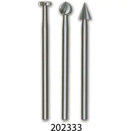 Proxxon High Speed Steel Cutters (3 Pack) - Fast shipping