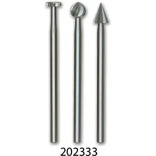 Proxxon High Speed Steel Cutters (3 Pack)