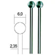 Proxxon High Speed Steel Cutters 6 mm (2 Pack) - Fast shipping