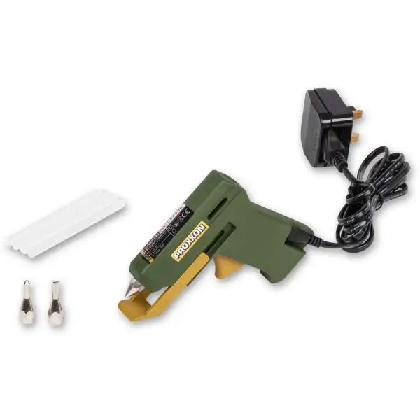 Proxxon HKP 220 Micromot Glue Gun - Quick and reliable gluing of metal, wood, plastic (including Plexiglass), glass,