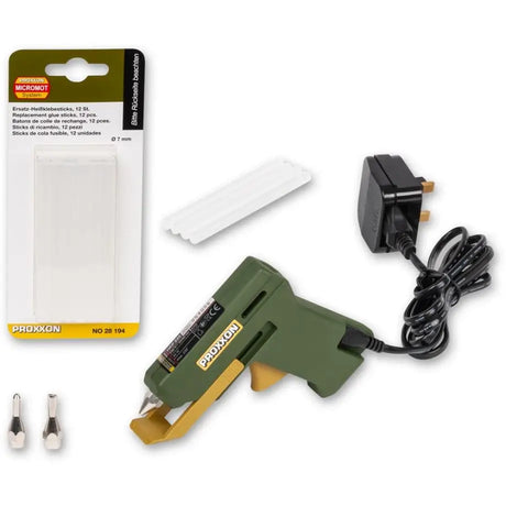 Proxxon HKP 220 Micromot Glue Gun & Sticks - Fast shipping