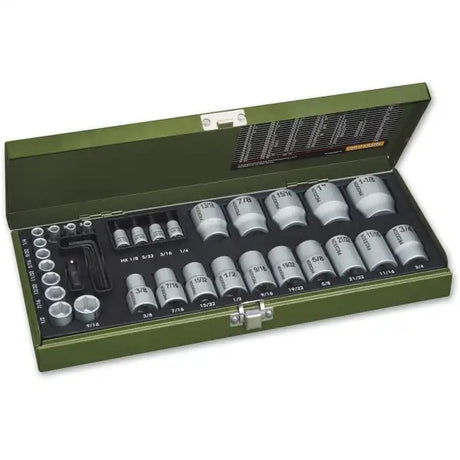 Proxxon Industrial 36 Piece Imperial Socket & Bit Set