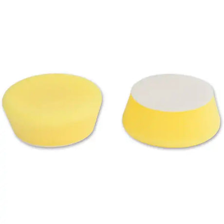 Proxxon Medium Yellow Polishing Sponges - 2 Pieces