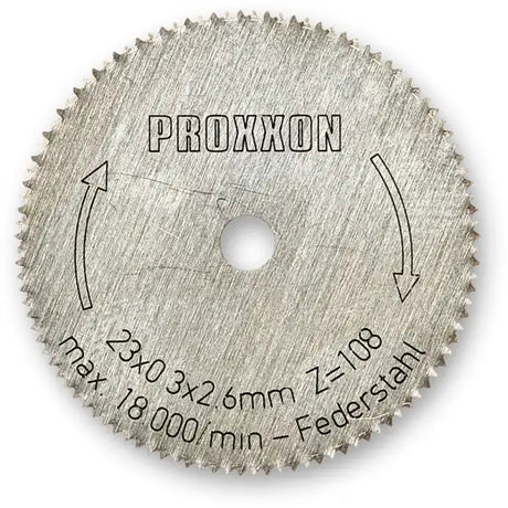 Proxxon Micro Cutter Spare Cutting Disc - Discs Replacement cutting disc for MICRO cutter MIC Made of spring steel