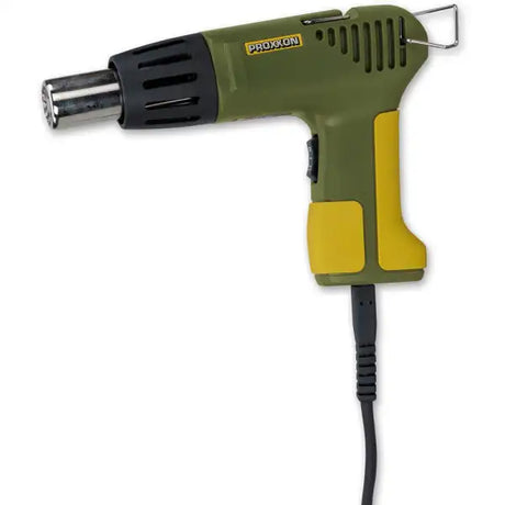 Proxxon MICRO Heat Gun MH 550 - Small, robust and powerful. Complete with 3 additional nozzles. For shrinking sleeves,