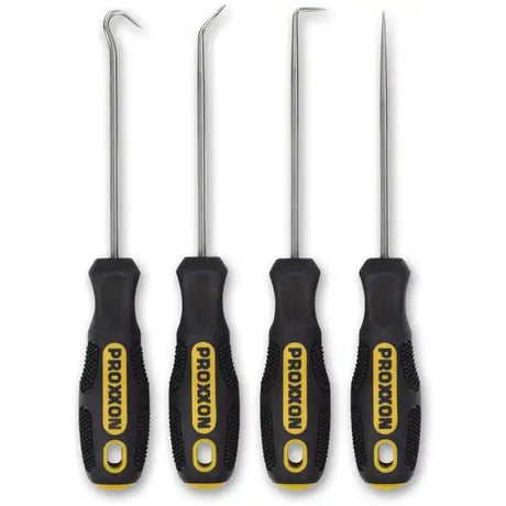 Proxxon Micro-Special Hook Set 4-Pieces - MICRO special hook set, 4-piece For the automotive sector, industry