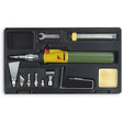 Proxxon Microflame Gas Soldering Set MGS - iron part of the range carried by Greenvill Crafts for turners, carvers,