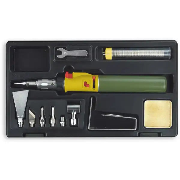 Proxxon Microflame Gas Soldering Set MGS - iron part of the range carried by Greenvill Crafts for turners, carvers,