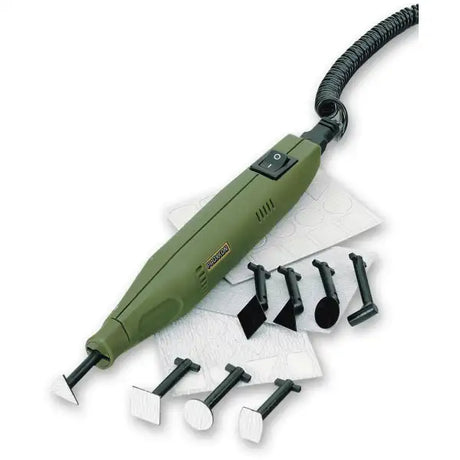 Proxxon Micromot PS 13 Pen Sander - sander Ideal for working on surfaces in recesses, slots and small corners. Linear