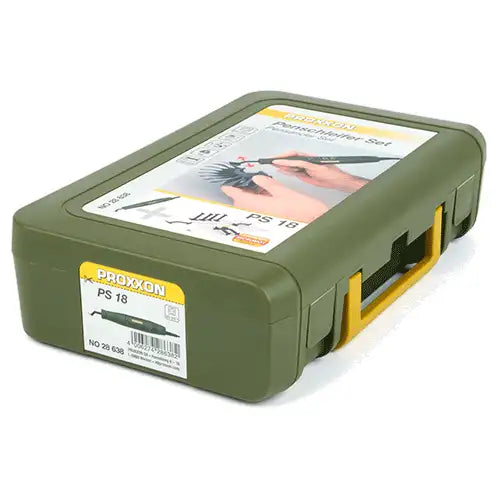 Proxxon Pen Sander Set PS 18 - P-28638 - Ideal for working on surfaces in recesses, slots, cavities and small corners.