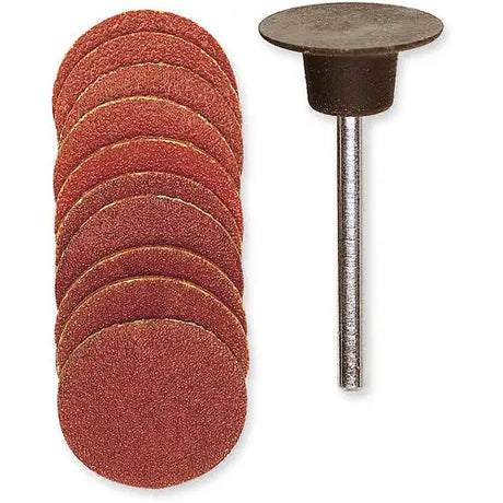 Proxxon Sanding Discs 18 mm (5 X 120 Grit 5 150 Grit) - sanding discs