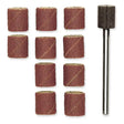 Proxxon Sanding Drum 120G (10 Pack) + Mandrel 28978
