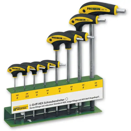 Proxxon Screwdriver L-Handle Hex Set - tool set