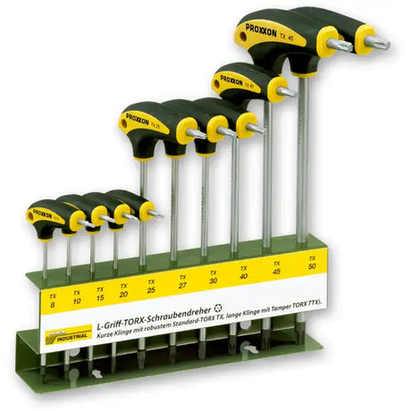 Proxxon Screwdriver L-Handle Torx Set - Hand Tools