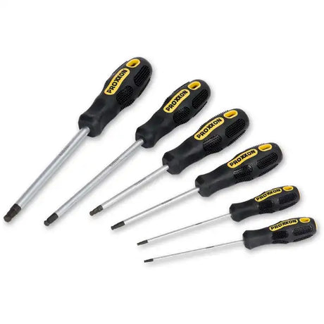 Proxxon Screwdriver Set Hex Male 6Pce - Hand Tools