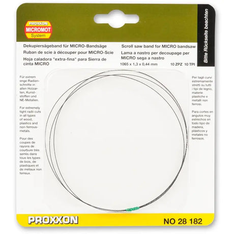 Proxxon SCROLL SAW BAND 1.3MM FOR MBS 240/E Scroll Saw Blades Fast shipping