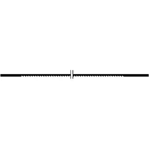 PROXXON SCROLL SAW BLADES 17tpi No.5 (PK 12) - These standard-toothed Super-Cut are made without pins, sized to fit