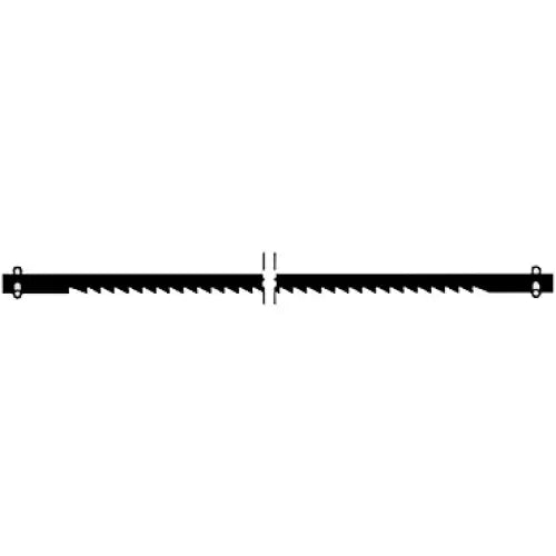 PROXXON SCROLL SAW BLADES 18tpi (PK 12) - These normal-toothed, pin-end are designed for the DS 460, suited to cutting