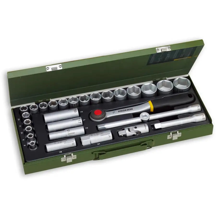 Proxxon Socket Set For 1/2’’ Drive 29 Pces Hand Tools Fast shipping