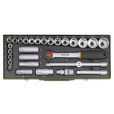 Proxxon Socket Set For 1/2’’ Drive - 29 Pieces - Hand Tools 29-piece socket set for powerful mechanical work. With 1