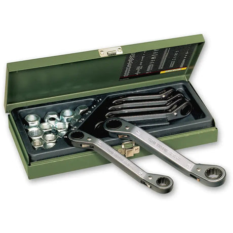 Proxxon Speeder Ratchet Spanner Set 6 Pcs Hand Tools Fast shipping