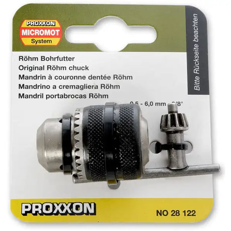 PROXXON TBM DRILL CHUCK 6.MM 28122