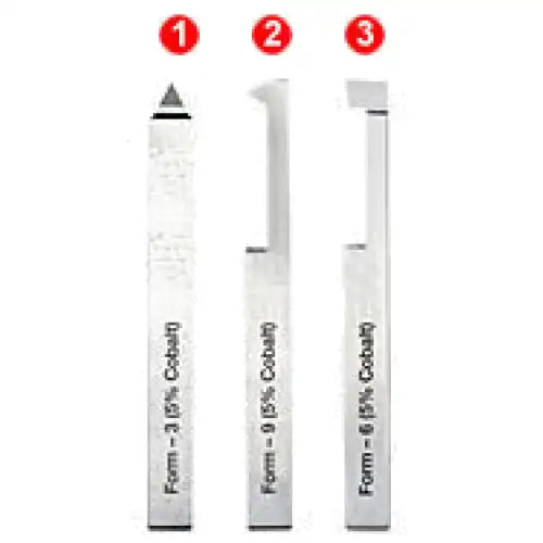 Proxxon Three Piece Thread Cutting Set for PD 230/E & 250/E - thread cutters Boxed 230 / E 250 / One cutter external