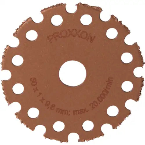 Proxxon Tungsten Carbide Cutting Disc (LHW,LHW/A) - A 50mm, 1.3mm thick, for wood (including wooden flooring)