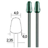 Proxxon Tungsten Vanadium milling bits HSS Cutters 4 mm (2 Pack)