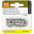 Proxxon Wire Brush 22 mm (5 Pack)