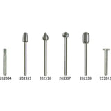 Proxxon Wolfram vanadium milling bits HSS Cutters 6 mm (2 Pack)