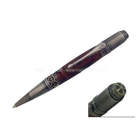 ProzX Art Deco Pen Kit - Antique bronze polish and Gun-polish - Kits + Gun Polish A Quality ballpoint pen turning kit