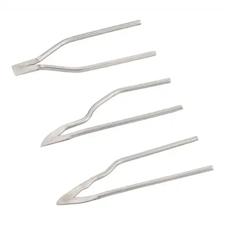 Pyrography Mixed Set of Knife Points (Pack 3) - Tips The 1 x Chisel Ideal for creating parallel / Straight lines