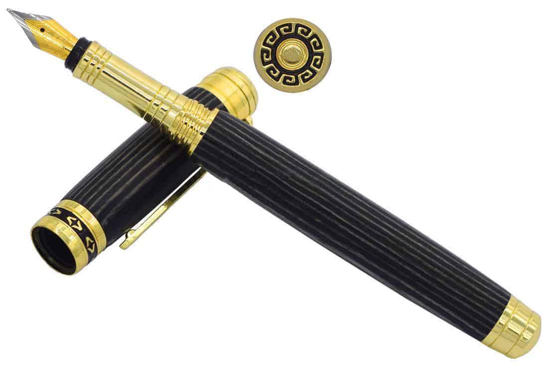 Mysterious Sky - Fountain Pen Kit - Gold Greenvill Crafts