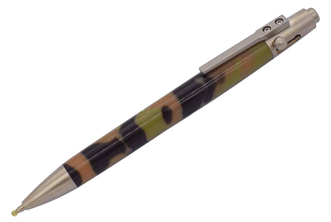Jazz Bolt Pen Kit - Click Action - Satin Nickel - Jazz Bolt Pen Kits - Fast shipping