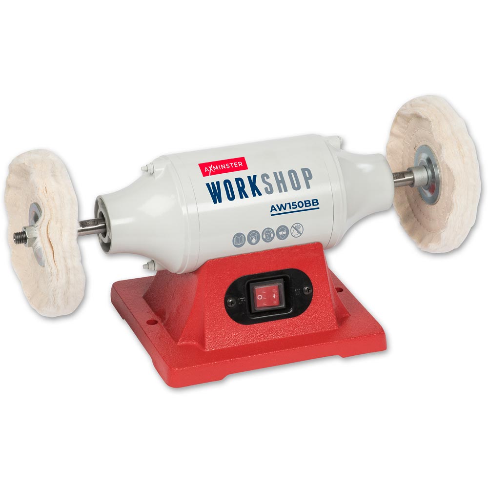 Axminster Workshop AW150BB 150mm Polisher 230V - Polishing/Buffing - Fast shipping