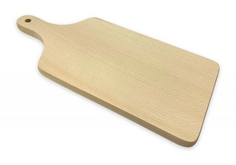 Beech wooden paddle cutting boards or serving platters for pyrography or resin decorations