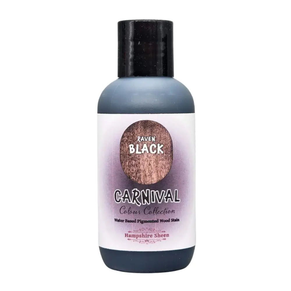 Raven Black Carnival Colours 125ml Hampshire Sheen Wood Stains & Fast shipping