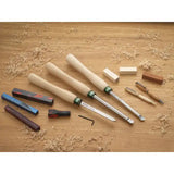 Record Power 3 Piece Small Projects Woodturning Tool Set - Tools Designed to meet the needs of creative woodturners