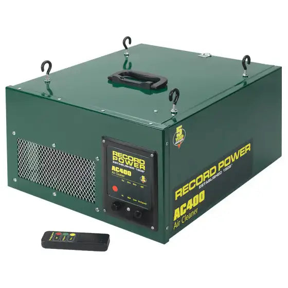 Record Power AC400 & Combined Filter ePM1 to ISO16890-1 - Dust Extractors The air offers great features and performance