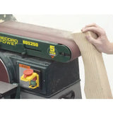 Record Power BDS250 10’’ x 6’’ Belt & Disc Sander - Sanders This heavy-duty and has plenty of to handle demanding