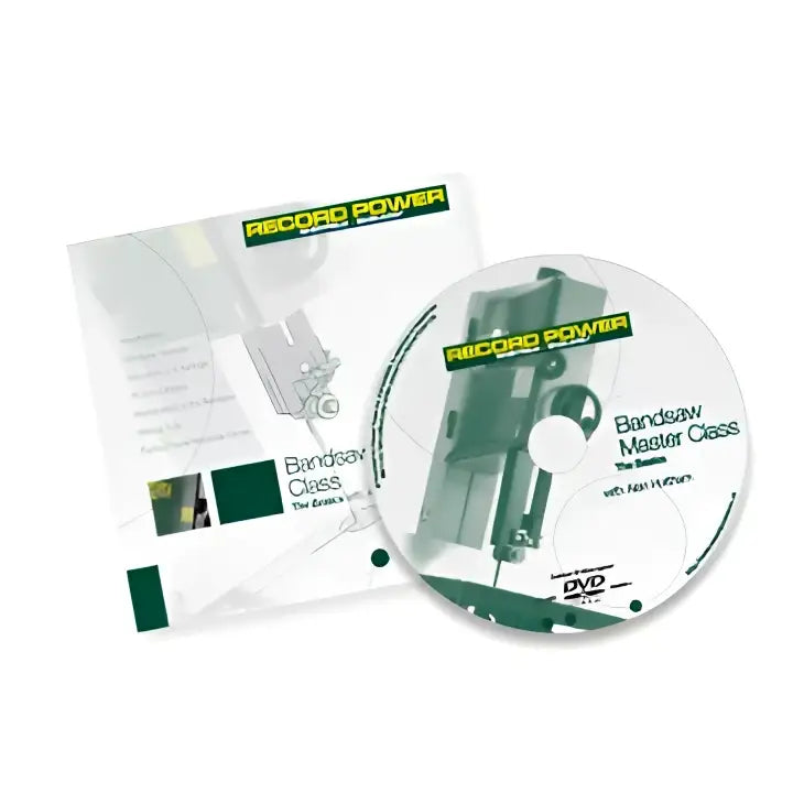 Bandsaw Masterclass DVD Included  Presented by Alan Holtham, this indispensable DVD gives a thorough and comprehensive introduction to bandsaw use, setup, maintenance and blade choice.