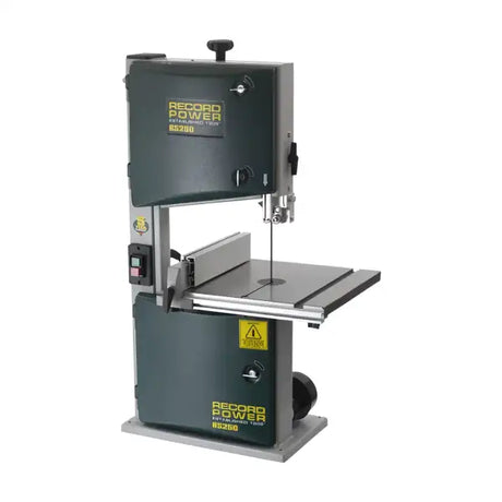 Record Power BS250 Bandsaw - Band Saws With a cast iron table at the heart of this compact machine it is designed