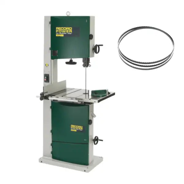 Record Power BS400 Bandsaw 16’’ - 3 Pack Blades - bandsaw The offers high quality, industrial features and large