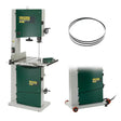 Record Power BS400 Bandsaw 16’’ - Wheel Kit + 3 Pack Blades - The offers high quality, industrial features and large