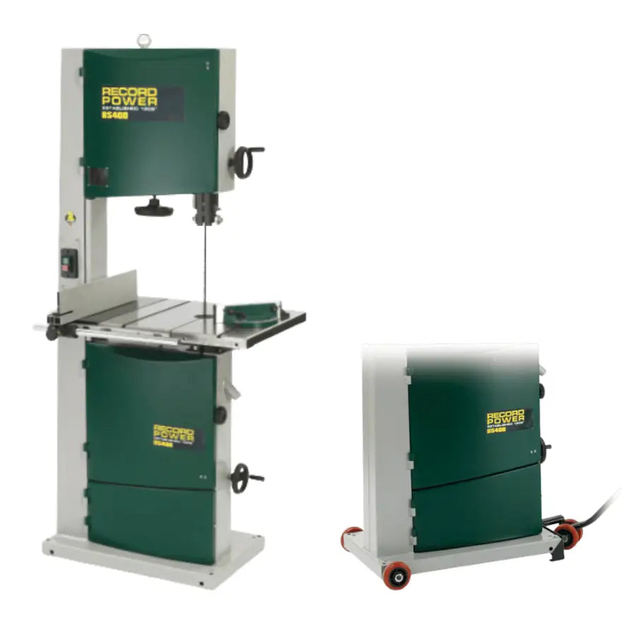 Record Power BS400 Bandsaw 16’’ + Wheel Kit bandsaw Fast shipping