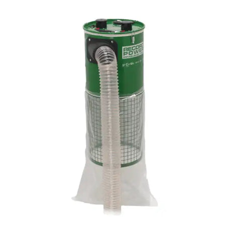 Record Power CamVac CGV286-3-WALL Compact Wall-Mounted Dust Extractor - The dust extractor has an impressive capacity