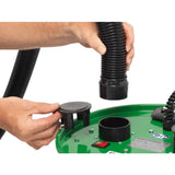 Record Power CamVac CGV286-3-WALL Compact Wall-Mounted Dust Extractor - The dust extractor has an impressive capacity