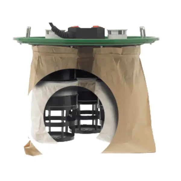 Record Power CamVac CGV486-6 200L 3000W Heavy Duty Extractor 4’’ Inlet - Dust The CGV486 is the largest machine