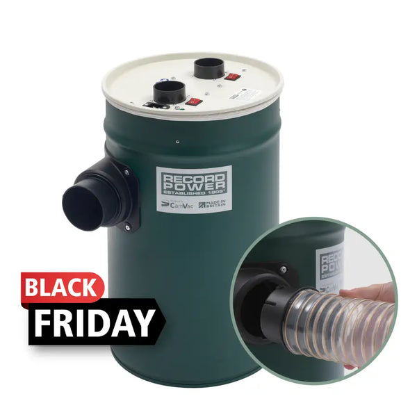 Record Power Core - Duo 55 Dust Extractor - Powered by CamVac - BLACK FRIDAY LIMITED EDITION - Fast shipping